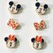 Disney Accessories | Disney’s Mickey And Minnie Mouse Disney Earrings | Color: Gold | Size: Os