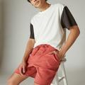 Lucky Brand Cotton Fleece Short - Men's Shorts Denim Jean in Mineral Red, Size 2XL
