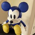 Disney Art | Coach Disney Mickey Mouse Large Leather Collectible Doll | Color: Blue/Gold | Size: Os