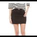 Free People Skirts | Free People Nwt Black Mini Skirt Teagan Size 25 | Color: Black | Size: 25