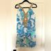 Lilly Pulitzer Dresses | Lilly Pulitzer Emery Shift Dress In Barefoot Princess Resort White Nwt Size 4 | Color: Blue/White | Size: 4