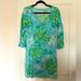 Lilly Pulitzer Dresses | Lilly Pulitzer Wave Rider Blue + Green Dress Small | Color: Blue/Green | Size: S
