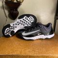 Nike Shoes | Men's Nike Alpha Huarache Elite 4 Turf Black Grey Shoes Dj6523-011 Size 7 | Color: Gray/Silver | Size: 7
