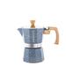 GROSCHE Milano Stone Stovetop Espresso Maker Metal in Blue | 3 shots | Wayfair GR 459