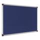 Bi-Office Maya W Series Felt Notice Board 1200 x 900 mm Blue