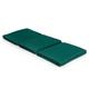 Gardenista Garden Foldable Bench Cushion | Water Resistant Indoor Outdoor 3 Seater Bench Pad 143x52 cm | Non Slip Soft and Comfortable Patio Furniture Swing Cushions | Easy to Clean (Green)