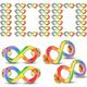 Autism Acceptance Pin Neurodiversity Pin Rainbow Pin Autism Pin Autism Infinity Lapel Pin Autistic Pride Pin Autism Awareness Bulk Items Neurodivergent (100 Pcs), Brooches & Pins, brooches & pins