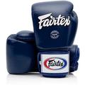 Fairtex BGV1 Muay Thai Boxing Training Sparring Gloves (Blue, 10 oz)