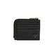 GUESS Men's Wallet Scale Card case Zipper Card Holder Leather Black G23GU09 SMSCLALEA75, Bla, One Size