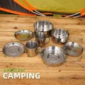 Ensemble de cuisine de Camping antiadhésif chauffage rapide pour 5-6 personnes Mini Pot de Camping