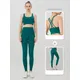 Vêtements de Yoga 2 pièces survêtement d'athlétisme pour femmes costume de Fitness Pilates