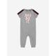 Nike Baby Boys Jdi Romper In Grey Size 12 Mths