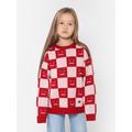 Acne Studios Kids Wool Knitted Square Face Jumper Size 6 - 8 Yrs
