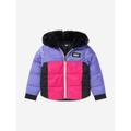 DKNY Girls Hooded Puffer Jacket Size 5 Yrs