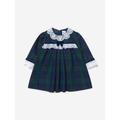 Sarah Louise Baby Girls Tartan Long Sleeve Dress Size 3 Yrs