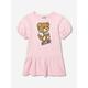 Moschino Kids Girls T-shirt Skater Dress In Pink Size 12 Yrs