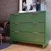 Manhattan Comfort Granville 38.18" Modern Standard 3 Drawer Dresser