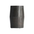 Bernhardt Baja Drum End Table Aluminum in Gray | 18 H x 12 W x 12 D in | Wayfair X05156