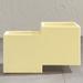 South Shore Dalya 2-Piece Resin Wall Planter Resin/Plastic in Yellow | 12 H x 8 W x 20 D in | Wayfair 15331