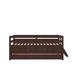 Harriet Bee Glender Twin Storage Platform Bed Wood in Brown | 35.4 H x 41.8 W x 79.5 D in | Wayfair 64A9145CBABE487BBA1F227C4EA9BE4F