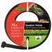 Green Thumb GTWS75 75 Foot Black Rubber Garden Drip Soaker Hose - Quantity of 1