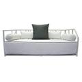 Nidum White Daybed with White Cushions