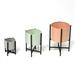Stratton Home Decor Set of 3 Tricolor Modern Plant Stands