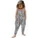 MELDVDIB Toddler Girls Kids Jumpsuit One Piece Floral Dinosaur Playsuit Strap Romper Summer Outfits Clothes on Clearance