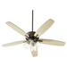 Quorum Lighting - 52``Ceiling Fan - Breeze - 5 Blade Ceiling Fan in Quorum Home