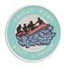 Gauley River West Virginia - 3.5 - Iron-On or Sew-On Embroidered Patch Novelty Applique - Nature Wildlife Camping Hiking Trails Sports White Water Rafting - Badge Emblem - Vacation Souvenir