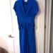 Michael Kors Dresses | Michael Kors Blue Maxi Dress Sz 20w | Color: Blue | Size: 20w