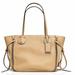 Coach Bags | Coach Tatum Whiplash Leather Tote - Nude | Color: Tan | Size: Os