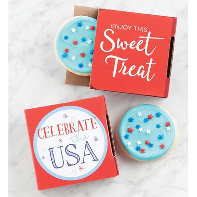 Celebrate The Usa Cookie Card by Cheryl's Cookies