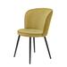 AllModern Marcela Dining Chair Wood/Upholstered/Fabric in Yellow | 32.28 H x 22.83 W x 23.62 D in | Wayfair 2961AFDF8B2742BA9894769E46CCC310
