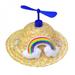 Naiyafly New Pet Dog Cat Cap Outdoor Sun Proof Puppy Supplies Cute Bamboo Dragonfly Hat Pet Accessories