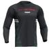 Thor Intense Assist Berm Mens LS MTB Mountain Bike Jersey Black/Camo MD