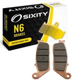 Sixity N6 Front Sintered Brake Pads compatible with Triumph Thruxton 900 SE 2012 Complete Set