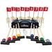 AmishToyBox.com Deluxe Flag Croquet Golf Game Set - 8 Player Set