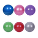 Pilates Ball Small Exercise Ball Bender Ball Workout Ball for Stability Barre Fitness Ab Core Physio and Physical Therapy Ball at Home Gym & Officeï¼Œred+purple+blue+pink+green+gray F34469