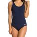 DOLFIN Women s Aquashape Conservative Lap Swimsuit Blue 24