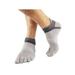 1Pair Unisex Cotton Low Cut Toe Socks Non Slip Yoga Sock For Sport Pilates Exercise Gym