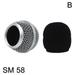 SM58 Replacement Ball Head Mesh Microphone Grille Fits For Shure SM58 H0N3