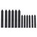 12pcs Slate Plant Labels Plant Markers Garden Stake Tags Garden Ornaments