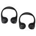 Dodge Charger VES Headphones - 2 DVD player Fold-Flat Headphones