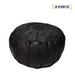 Premium Moroccan Leather Pouf Cover Ottoman Footstool Hassock 100% Real Natural Leather