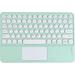 Wireless Bluetooth Keyboard with Touchpad for ipad Portable Mini Small Universal Rechargeable 10 inch Ultra-Slim Wireless Keyboard for Tablet Smartphone PC Computer Laptop Windows Android iOS