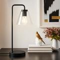 Modway Element Glass Table Lamp in Black