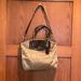 Coach Bags | Coach Satin Signature Tote | Color: Cream/Tan | Size: 16.5” W X 12” H X 4” D