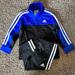 Adidas Matching Sets | Adidas Black/Blue/White Track Suit Size 2t | Color: Black/Blue/White | Size: 2tb