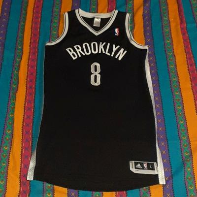 Adidas Shirts | Authentic Rev 30 2013 Adidas Deron Williams Pro Cut Basketball Jersey Vintage | Color: Black/White | Size: L